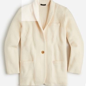 J. Crew Women's Cocoon sweater-blazer Size XL